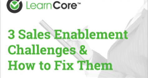 sales enablement challenges sales reps